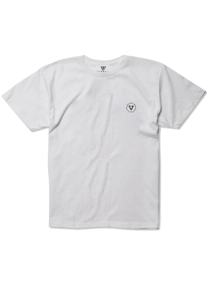 Youth Vissla Creators Cat Boys Tee White Clothing